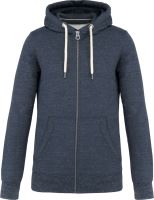 MEN’S VINTAGE ZIPPED Kapucnis felső SWEATSHIRT Night Blue Heather